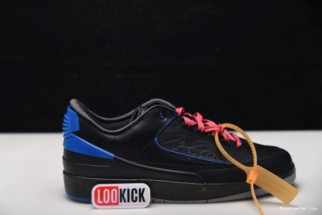 Bmlin Off-White 2 SP Blue Jordan Black DJ4375-004 Low Retro 0702